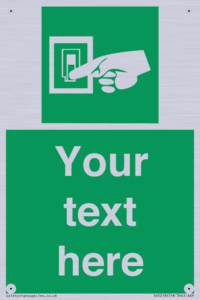 Custom Light Switch Sign